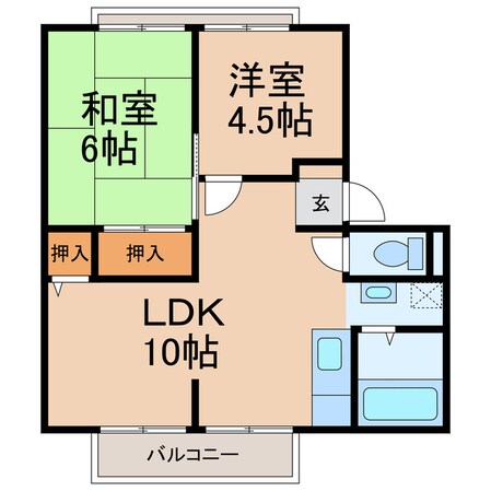 ルシオールの物件間取画像